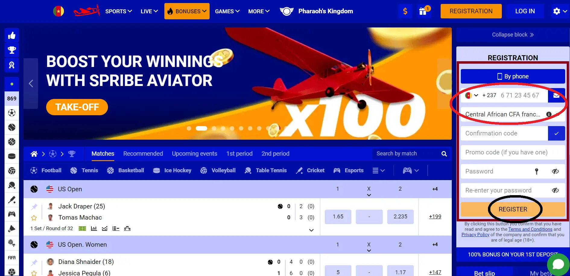 Features of the betting platform PariPesa Features of the betting platform PariPesa