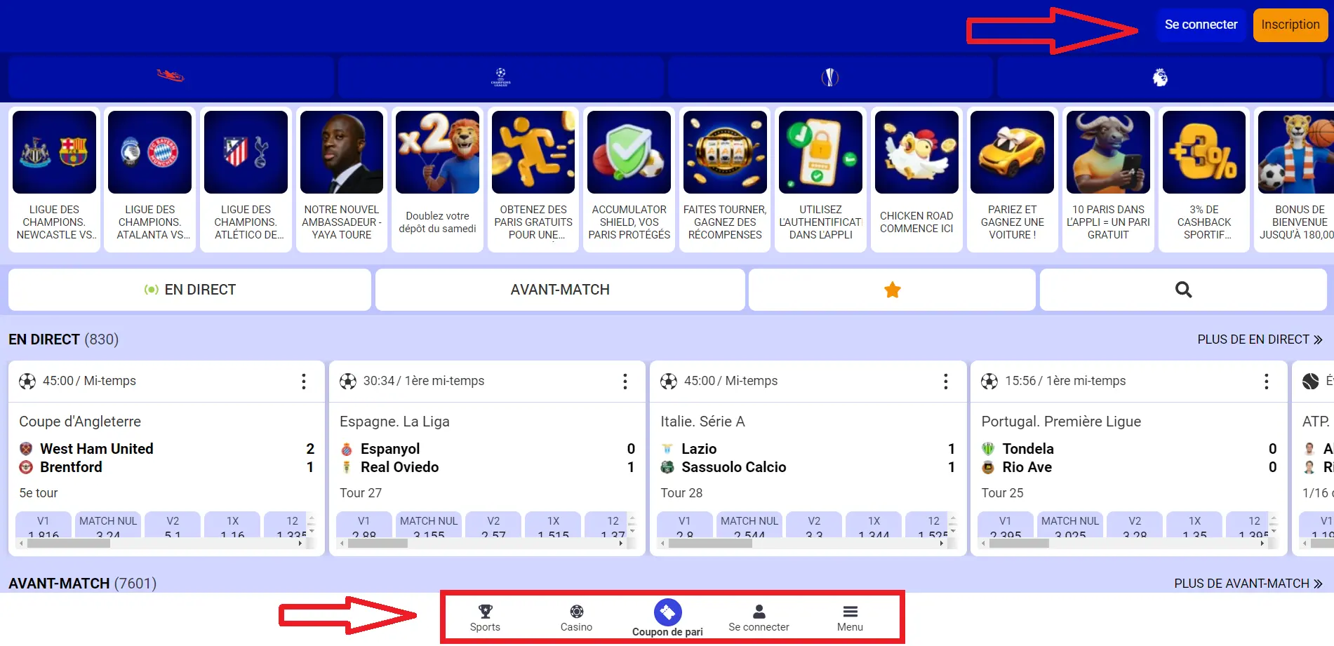Jouer via smartphone au Cameroun Jouer via smartphone au Cameroun