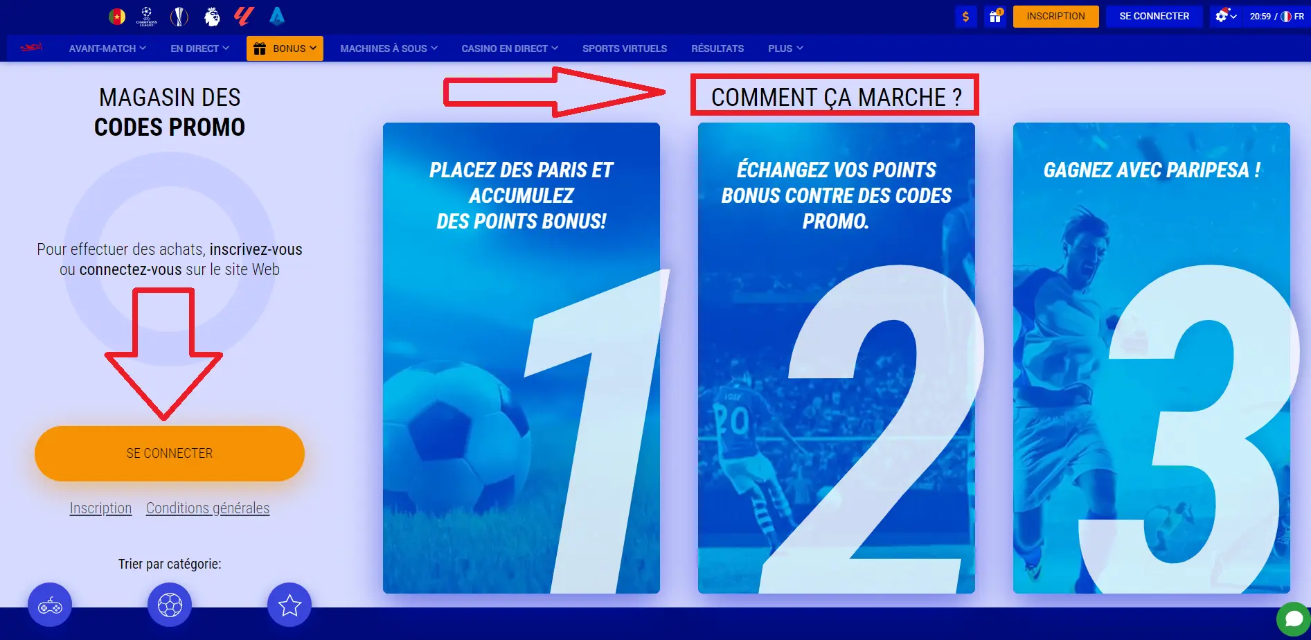 Code promo PariPesa 2026 Code promo PariPesa 2026